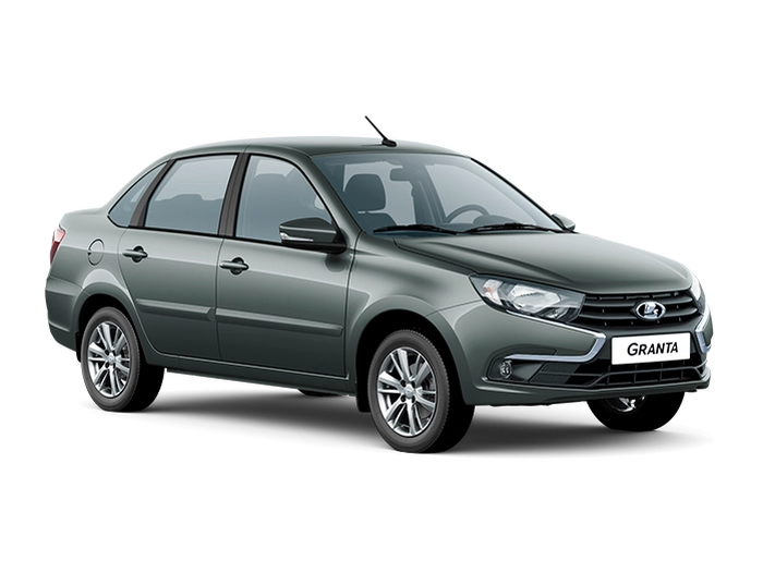 Lada Granta Sedan Серебристо-темно-серый "Борнео"