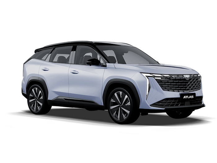 Geely Atlas New Серебристый металлик